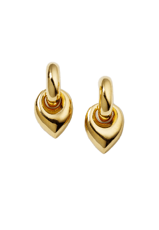 Syster P Melinda Earrings Gold Örhängen Dam Guld ONESIZE