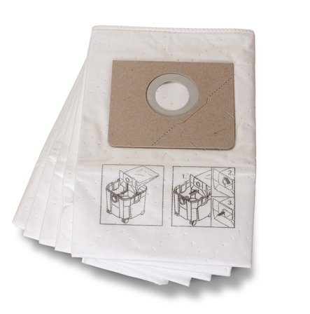 Fein 31345251010 Fiberfilterpose for Dustex 35LX/MX, 5-pakning, Rengjøringsmaskiner