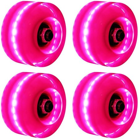 Skateboardhjul, 4 st/set Ljusa Skateboardhjul Quad Roller S