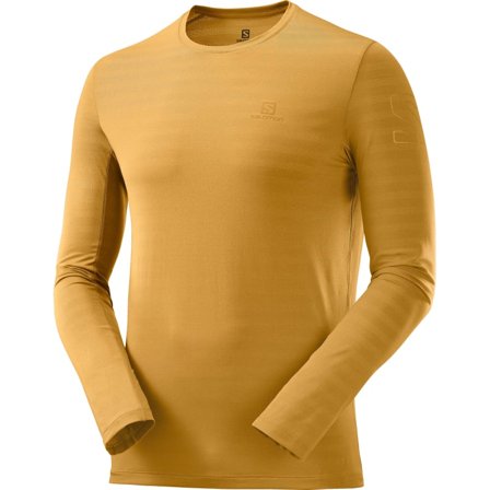 Salomon Men's XA LS Tee Men long-sleeved training tops Yellow XL