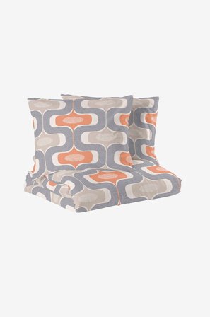 Redlunds - Ludvig 3-d seng - Blå - Sengesæt - 220X210 - Fra Homeroom