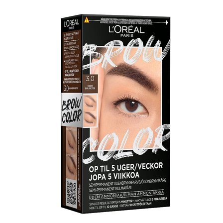 L'Oréal Paris Brow Color Kit Dark Brunette 3.0, Makeup, Øjenbryn, Øjenbrynsblyanter