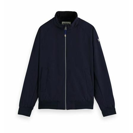 Scotch & Soda, jack Blauw, Heren, Maat:S,nylon