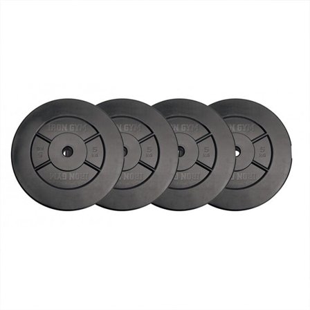 Iron Gym Viktskivor Paket 20 kg 25 mm 4 x 5 kg