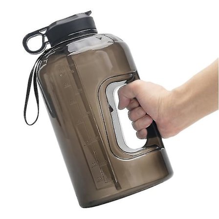 3,78l Sportflaska 133 Oz Resevattenkopp Svart