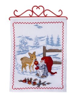 Broderikit Vepa Tomte & Rådjur