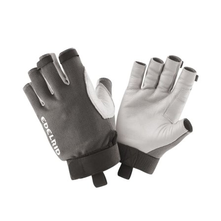 Edelrid Work Glove Open II Unisex workout gloves Grey S
