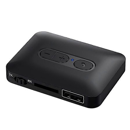 Bluetooth 5.4 Audiomodtager Transmitter Understøtter USB U-Disk/TF Kort AUX Stereo HIFI Tabfrit Musik Trådløs Adapter
