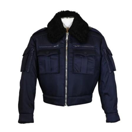 Prada Vintage Pre-owned Fabric outerwear , Zwart , Dames , Maat: S Vintage Jassen
