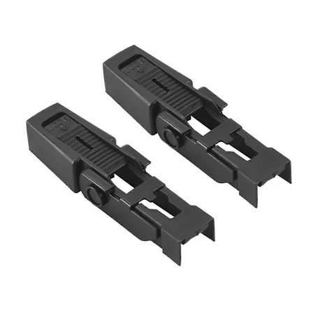 2 stk. Festeklips for frontviskerarm for Land Rover Discovery II Range Rover L322 DKW10002