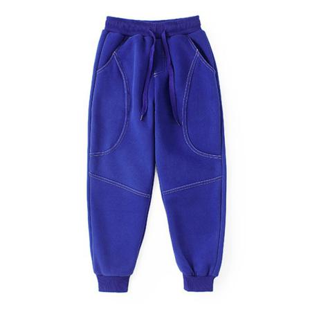 Pojkar Dragsko Polar Fleece Enfärgad Träningsbyxa Med Raka Ben