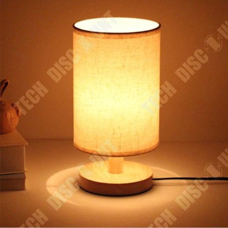 Bordslampa - TD - Kompakt design - LED - Uppladdningsbar USB - Beigebas