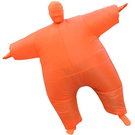 Sumo maskerad man uppblåsbar kostym maskerad helkroppsdräkt whitefish uppblåsbar kostym jumpsuit set