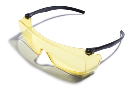 Zekler 39 HC/AF Gul Vernebriller ripe- og duggbestandig Gul, Øye- & ansiktsbeskyttelse