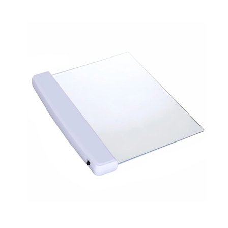 LED bokläsning transparent surfplatta läslampa student nattlampa portabel skrivbordslampa