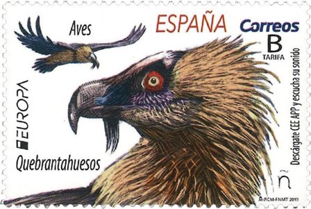 Spanien - EUROPA fugle - Postfrisk