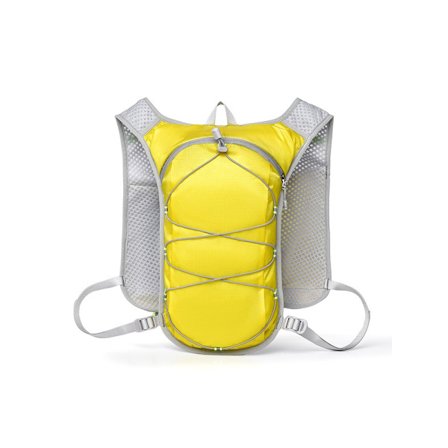 Løpe- og sykkelpakke, lett løpevestpakke for sti - Gul