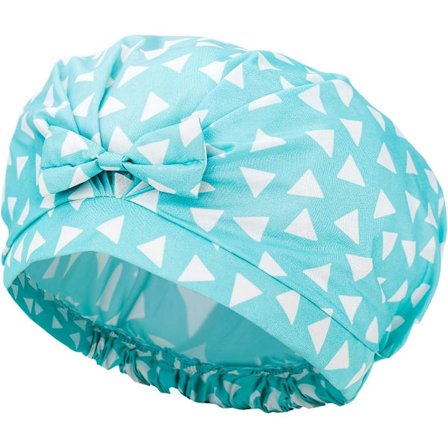 Uudelleenkäytettävä suihkumyssy, nauhalenkki suihkumyssy, ylisuuri muotoilu, vedenpitävä ilme, sopii kaikkiin hiustenpituuksiin, täydellinen tyttöjen 