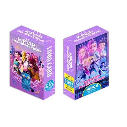 96 K-Pop Devil Hunter Anime Dobbeltsidig Lomo-kort