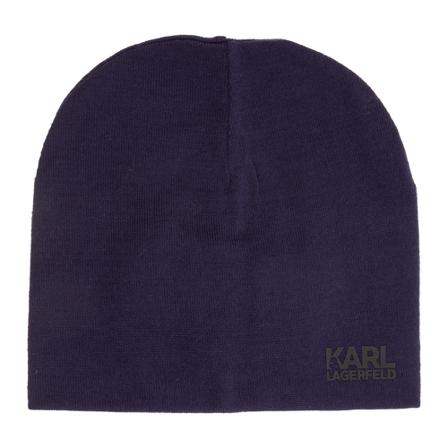Karl Lagerfeld, Beanie Blauw, Heren, Maat:M