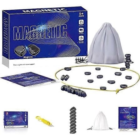 MagnetSkak Spil, 2025 Nyt Familiespil, Sjovt MagnetSkak Sæt til Alle Aldre