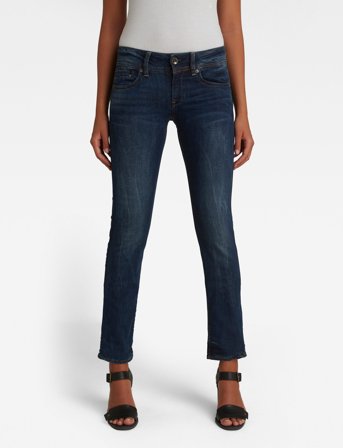 G-Star Midge Straight Wmn - Blue - 30 x 30