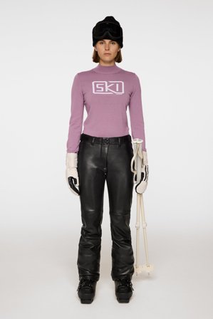 J.Lindeberg - Miracle Knitted Sweater - Ski - Purple - Women - XS