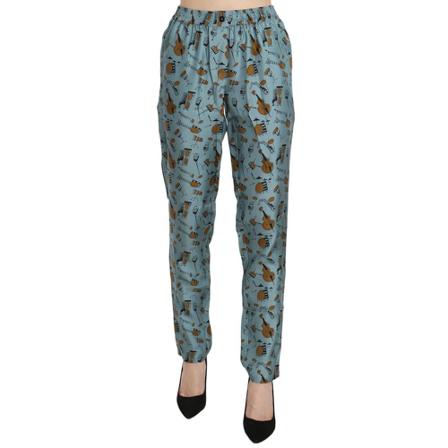 Dolce & Gabbana Tapered Bukser Blå, Dame