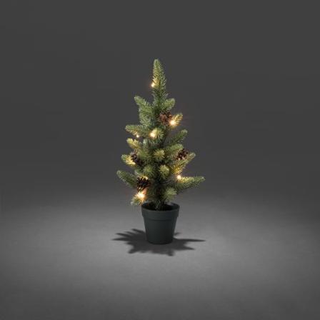 Konstsmide 3780-100 Juletre 45 cm, varmhvit, Belysning