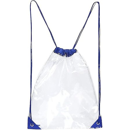 Vandtæt gennemsigtig PVC snøre rygsæk ideel til sport, fitness og studerende