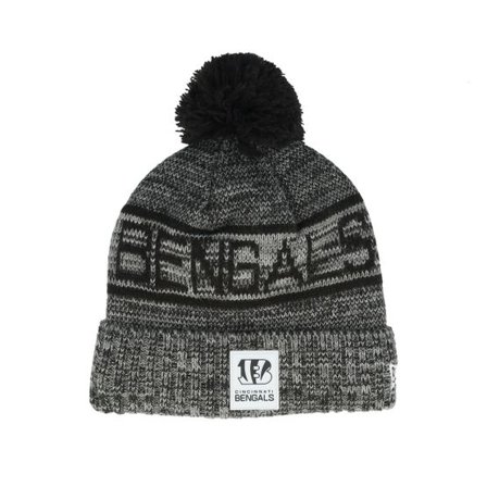 New Era - NFL Svart pom Beanie - Cincinnati Bengals NFL Slcw Sport Knit Cw Cinb Gra-os @ Hatstore