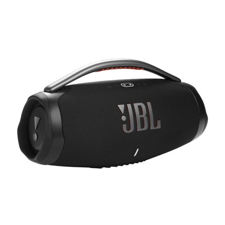JBL Boombox3 WiFi trådløs høyttaler (sort) Vanntett Bluetooth-høyttaler, 24 timers batteritid, USB-C