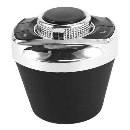 Bil Trådløst Ratt Hjul Kontroll Knapp med LED Lys