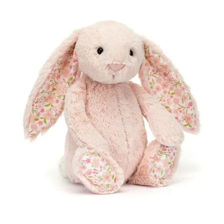 Jellycat Blossom Bunny Körsbär Kosedyr Medium 31 cm rosa