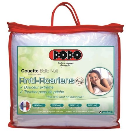 DODO tempererat täcke 350gr / m² BELLE NUIT 200x200cm