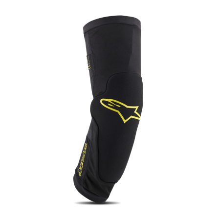 Protección de Rodilla Alpinestars Paragon Plus Negro/Amarillo Ácido S