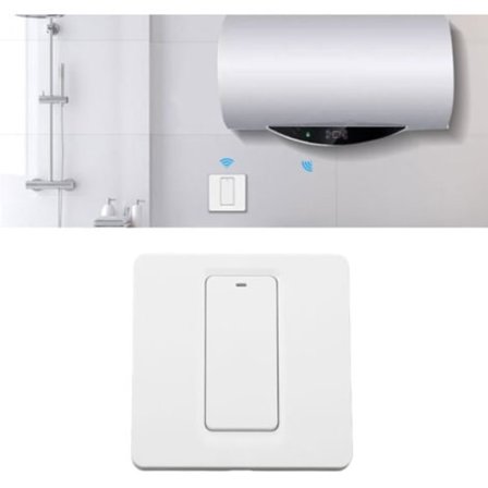 Vattenvärmare Strömbrytare WIFI APP Röststyrning Timer Smart Touch Strömbrytare AC100-240V--.pa
