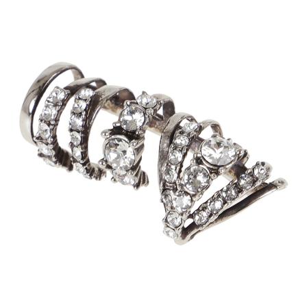 Alexander McQueen Earrings Grå, Dame Øreringe, Størrelse: ONE Size