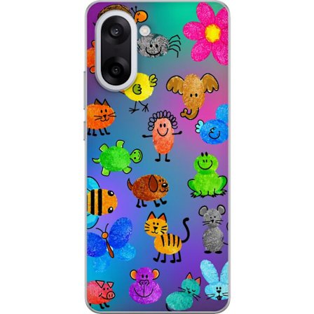 Yhteensopiva Puhelinkuori OnePlus Nord CE5 Little Scribble Friends