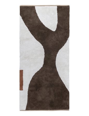 Mette Ditmer Figura Rug - Brown - 70X 150CM