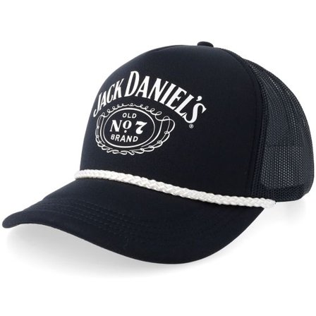 American Needle - Svart trucker Keps - Foamy Roscoe Jack Daniel ́s Black Trucker @ Hatstore