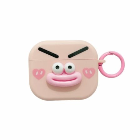 3D-emoji-etui for AirPods 3 - Rosa