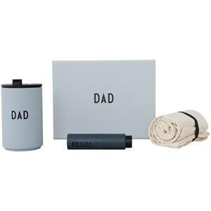 Design Letters Grey Dad Gift Box One Size - Tableware - One size - Grey - Junge