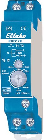 Eltako 21100830 Trykkdimmer 230 V, 0-400 VA, IP20, Elfordeling & strømforsyning