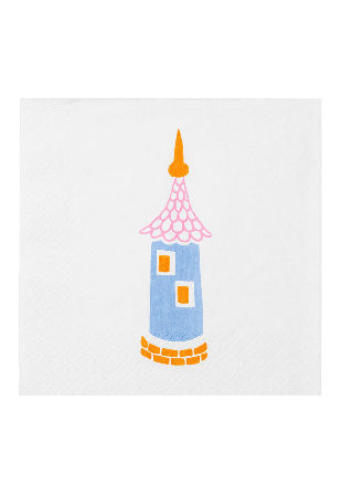 Arabia Mumin pappersservett 33cm Bordstextil Flerfärgad 33X33 CM