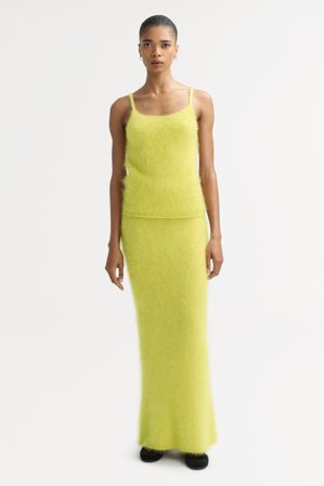 Soft Goat - Brushed Singlet - S - Lime