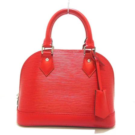 Louis Vuitton Vintage Pre-owned Leather handbags Rød, Dame Vintage Tasker, Størrelse: ONE Size