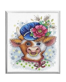 Stickpackung Bild Stier