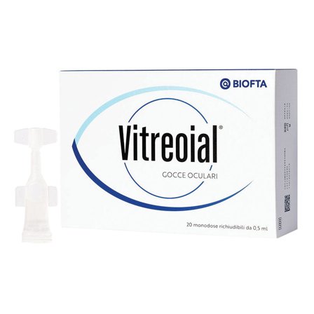 Gocce Oculari Vitreoial 20 Monodose Richiudibili 0,5 ml