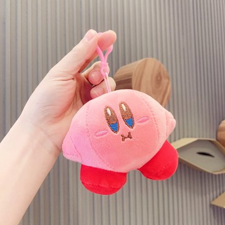 Kirby nøkkelring Anime plysj nøkkelring 8 8
